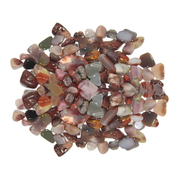 Réservoir de Gravier de Roche en Pierre de Quartz Naturelle Mélangée 100g 5-7mm Pierres Naturelles et