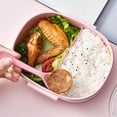 thumbnail image 2 of Rbaofujie Wheats Straw Single Layer Lunch Box Mobile Phone Holders Lunch Box Student Office Worker Lunch Box Microwaveable Lunch Box, 2 of 7
