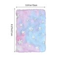 thumbnail image 3 of EGNMCR Tools&Home Improvement Plushes Cover Notebook Fabric Notebook Student Diary For The Start Of School Season Cute Furry Fabric Student Notebook Paper notebook, 3 of 6