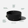 thumbnail image 2 of Veradek Pure Series Kona Bowl 14" Planter 2 Pack Black, 2 of 8