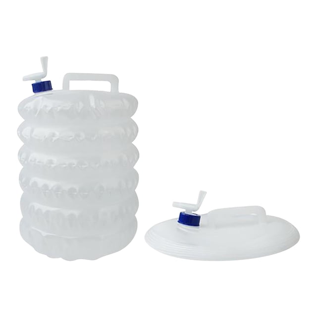 Leutsin Outdoor Convenient PE Folding Water Pocket Camping Portable Telescopic Bucket