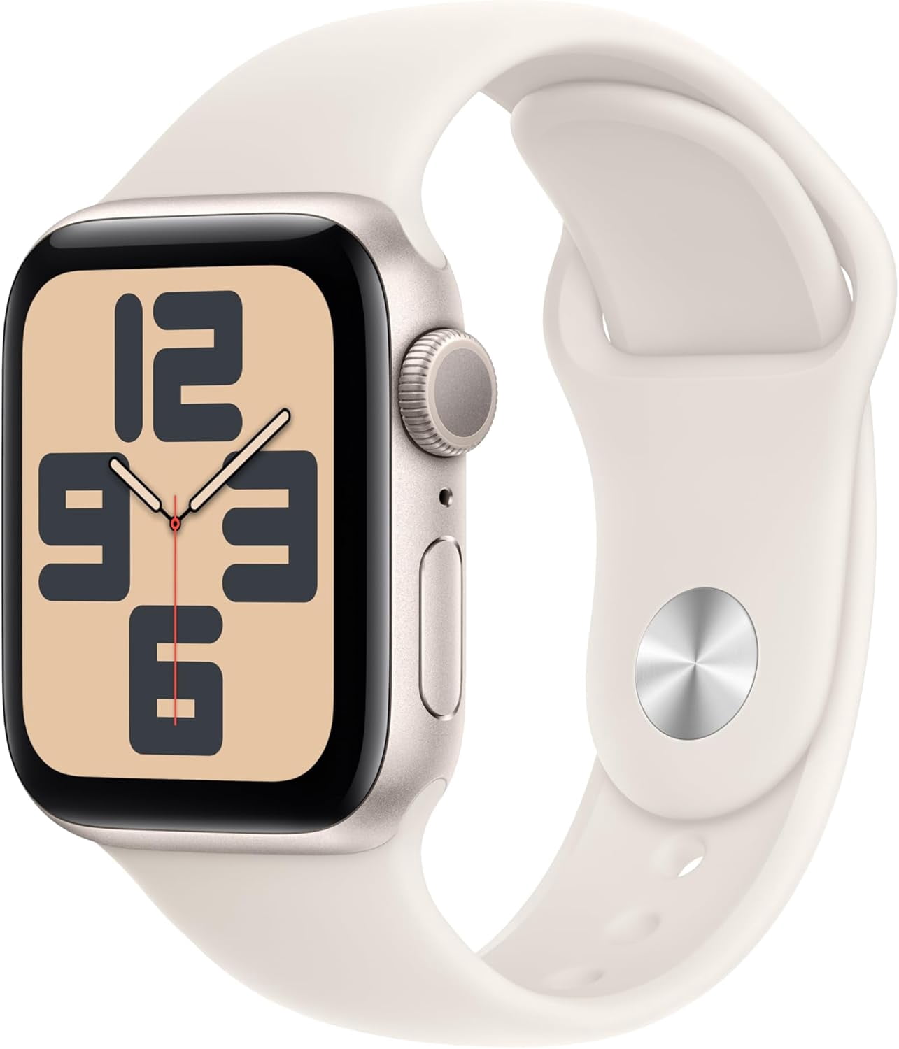Apple Watch SE2 40mm GPS - boîtier aluminium comète avec bracelet sport comète - M/G