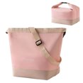 thumbnail image 2 of TIMIFIS Insulated Bento Boxs, Color Matching Crossbody Handheld Insulated Lunch Bag Multifunctional Outdoor Travel Picnic Bag Waterproof and Oil-Proof Large Capacity Lunch Bag Kitchen Appliances, 2 of 6