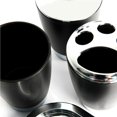 thumbnail image 3 of 6Pcs Bathroom Set Modern Convenient Multipurpose Practical Multi-colors Soap Dispenser Convenient Home Hotel Washroom Storage Decor Accessories Black, 3 of 9
