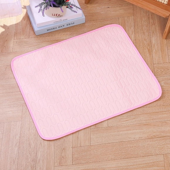 Pet Summer Cooling Mat for Dogs & Cats | Ice Silk Sofa Bed Pad | 50x40cm Washable Pet Mat | 1-Pack
