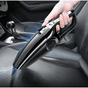 Car Vacuum Cleaner, Staron 2026 120W High Power Wet Dry Vacuum, Strong Suction 3000Pa Handheld Car Vacuum with Washable Filter Accessories, Black