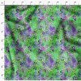 thumbnail image 4 of Soimoi Green polyester Crepe Fabric Leopard Animal Skin Printed Fabric 1 Yard 42 Inch Wide, 4 of 6