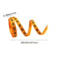 thumbnail image 3 of YIMWNYI Halloween Ribbon, Festive Party Decoration, Crafting and Gift Wrapping Supplies, 10 Yards of Versatile Polyester Ribbon, Elegant Bow Making Accessory, 3 of 6