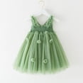 thumbnail image 4 of Robe Décontractée pour Filles Sans Manches Tutu pour Tout-Petites Robes pour Petites Filles Robe en Tulle 2-3 Ans, 4 of 6