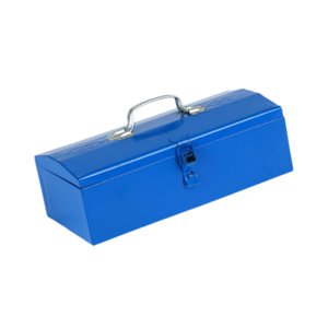 Relayinert Boîte à outils en fer Boîte de rangement de l'outil Étui à main portable pour garages d'atelier