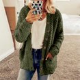 thumbnail image 1 of LSLJS Women's Fall Winter Cardigans Long Sleeve Button V-Neck Pullover Tops Open Front Casual Lightweight Sweater, 1 of 7