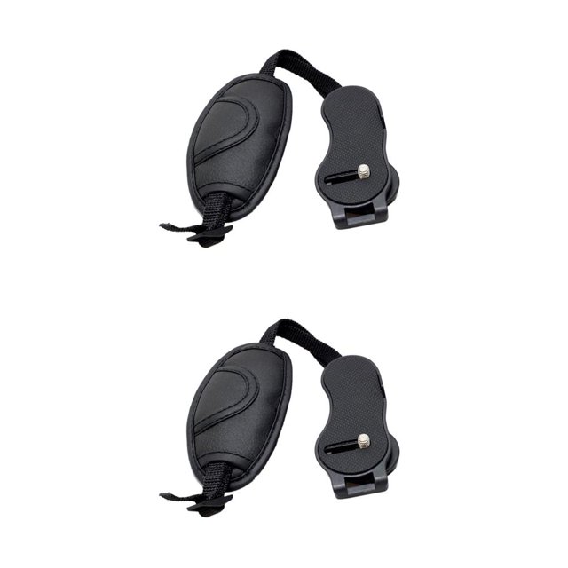 stanreset Appareil Photo Main PU Poignet Sangles Caméscope à Libération Rapide Photographiant Poignée Professionnelle pour les Photographes DSLR 1pcs 2PCS
