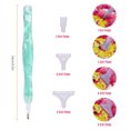 thumbnail image 3 of Diamond Painting Pen Kit Resin Point Drill Pen Rhinestone Picker Tool with Drill Heads for, 3 of 8