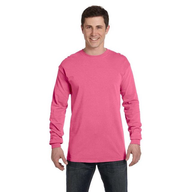 Comfort Colors T-Shirt à Manches Longues pour Adulte, Poids Lourd, RS