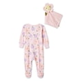 thumbnail image 2 of George Baby Girls' Two Piece Sleeper Set, 2 of 2