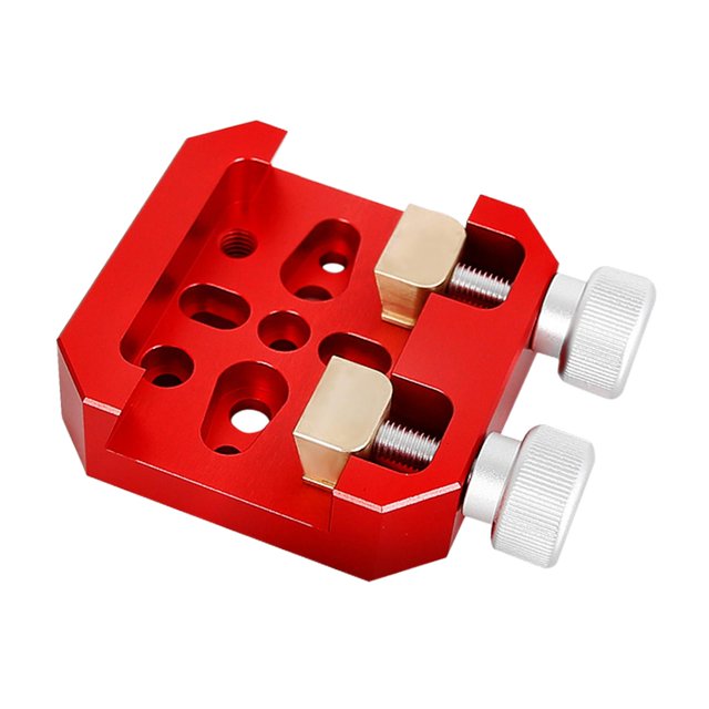 Miulika Telescope Clamp Aluminum Alloy Telescopes Saddle Mount Stable Universal