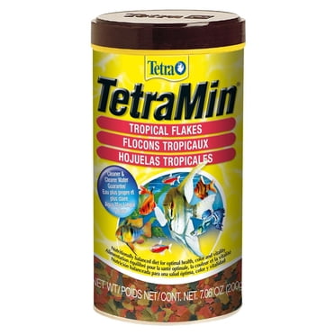 TetraMin Tropical Flakes Fish Food, 200g – Complete Daily Nutrition for Tropical Fish, Supports Healthy Growth and Vibrant Colour