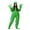 Green, variant on Adult Frog Costume Long Sleeve Jumpsuit Animal Costume Funny Frog Suit for Men Women