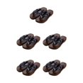 thumbnail image 3 of ZheElen Japanese Clogs Slippers Geta Sandals Flip Flops for Men Women 36 Blue Round Size 41 5Set, 3 of 6