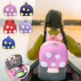 thumbnail image 5 of EGNMCR Travel Bag Mushrooms Elementary School Backpack Large Capacity Polyester School Bag School Backpack, 5 of 5