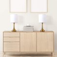 thumbnail image 1 of 2pcs Bedside Table Lamps Modern Simple Nightstand Lamps, 1 of 6