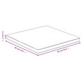 thumbnail image 3 of vidaXL Table Top 60x60x2.5 cm Bamboo, 3 of 3
