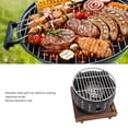 thumbnail image 3 of Mini BBQ Grill, Quick Heating, Japanese Style, Multifunctional Usage, Suitable For Families, Portable BBQ Grill For Grilled Meals, Skewers, And More, 3 of 8