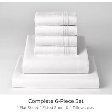 LDD Home Bamboo Luxury Comfort Microfiber Sheet Set 6PC