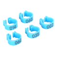 thumbnail image 4 of Pigeons Foot Ring, Durable And Long-lasting High-quality Plastic Materials Pigeons Identify Ring  For Outdoor For Adult Birds Blue, 4 of 8