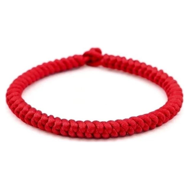 yingyy Bracelets en Fil Rouge Tressé Fait Main Corde Douce Simple Résistant à la Décoloration Cordes Réglables Bracelet Enfants Mère Fille 13CM 13CM