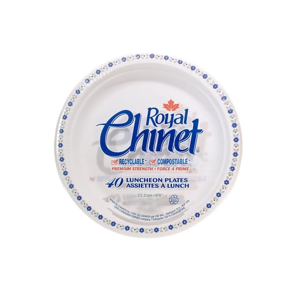 Royal Chinet Luncheon Plate