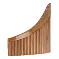 thumbnail image 4 of Flûte à Pan, 15 Tuyaux en Bambou Facile à Utiliser pour Concert Main Droite, 4 of 8