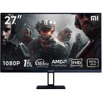Xiaomi 27" 165Hz Moniteur de jeux FHD 1080p IPS 1ms, HDR10, FreeSync Prime, 99% sRGB, TUV Lumière bleue basse