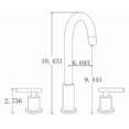 thumbnail image 3 of American Imaginations 20.75-in. W Rectangle Bathroom Undermount Sink Set In Biscuit - Chrome Hardware AI-26716, 3 of 8