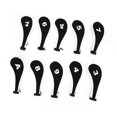 thumbnail image 1 of Iron Head Cover Set, 10 Pcs Protective Printed Numbers  Club Headcovers  For Entertainment Yellow,White,Green White,Black Orange, 1 of 8