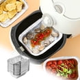 thumbnail image 4 of ABPWLY 50 Pack Disposable Aluminum Baking Pans Rectangular Foil Trays for Cooking Baking and Food Storage Oven Safe 9x13 Inch, 4 of 5