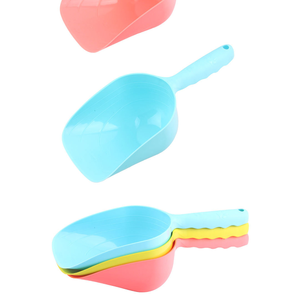 Minkissy Cat Litter Plastic Assorted Color Finger Slot Design 1Pcs