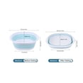 thumbnail image 3 of Meitianfacai Portable Pool Foot Bath Plastic Foot Bath Tub For Camping Travel Foot Soaking Bath Basin For Pool Entry Ladder, 3 of 4