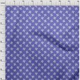 thumbnail image 4 of oneOone Cotton Jersey Violet Fabric Florals Craft Projects Decor Fabric Printed By The Yard 58 Inch Wide, 4 of 4