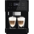 thumbnail image 2 of Miele CM 6160 MilkPerfection Automatic Coffee Machine - OneTouch for Two, AromaticSystem, 4 individual profiles, DoubleShot, WiFi-compatible, LED lighting, easy cleaning, in Obsidian Black, 2 of 2