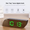 thumbnail image 4 of Digital Alarm Clock with Led Night Light Digital Clock Large Display, Led Alarm Electric Clocks Surface for Makeup with Diming Mode Alarm Clock with Night Light Digital Clock Large Display, 4 of 6