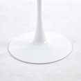 thumbnail image 4 of Velets Tulip Mid Century Modern Dining Table/Coffee Table with Round Top & Pedestal Base, Functional Table for Dining & Living Room - Perfect for Breakfast Nooks & Kitchens (White-Marble Top, 32"), 4 of 5