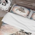 thumbnail image 4 of Designart 'Freehand Horse Farmhouse - Ensemble de Housse de Couette Animal, 4 of 4