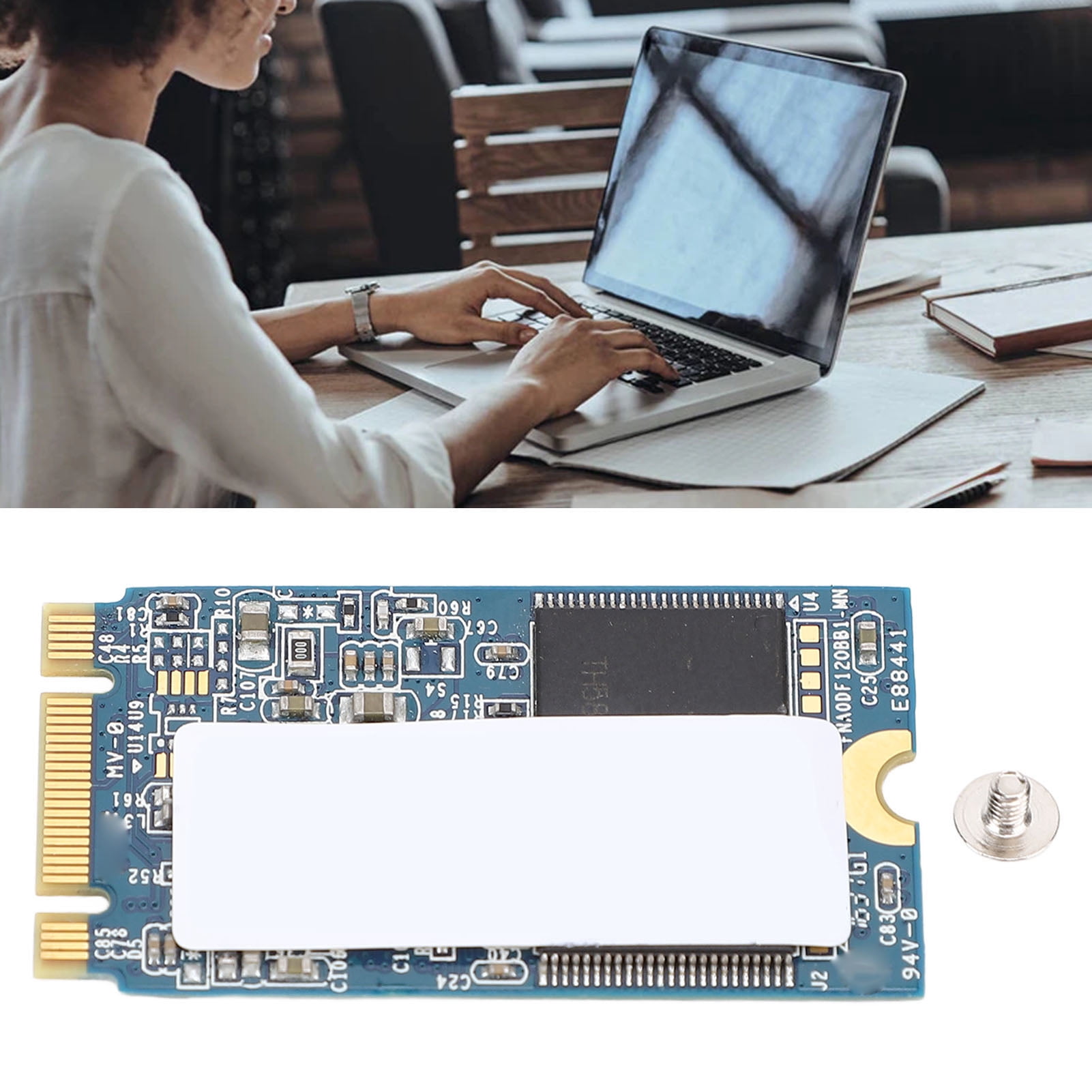 32GB M.2 2242 SSD for Laptop and PC, Compact Internal Solid State Drive with Faster Data Transfer Speed, Stable Performance and Durable PCB Material