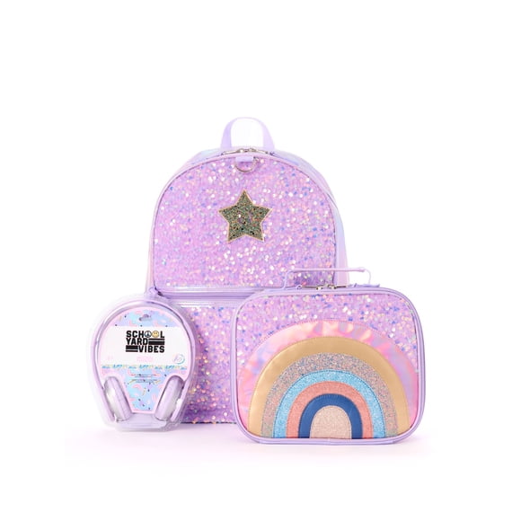 Coffret ambiance cour d'école arc-en-ciel Starlight