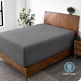 thumbnail image 3 of Bare Home Fitted Sheet - 24" Extra Deep Pocket - Premium 1800 Collection - Twin, Gray, 3 of 7