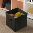 thumbnail image 4 of YOYTOO Lot de 2 Bacs de Rangement en Tissu Pliables, Bacs de Rangement Pliables de 11 Pouces, 4 of 6