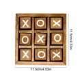 thumbnail image 3 of Drppepioner Tic Tac Toe Board Game Indoor Tabletop Game, 3 of 6