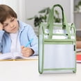thumbnail image 4 of Cameland Handheld Book Bag Thickened Tutoring Bag Elementary School Tutoring Bag Double-layer Large Capacity Mesh Textbook Storage Bag, 4 of 7