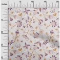 thumbnail image 2 of oneOone Rayon Brown Fabric Florals Sewing Material Print Fabric By The Yard 56 Inch Wide, 2 of 4